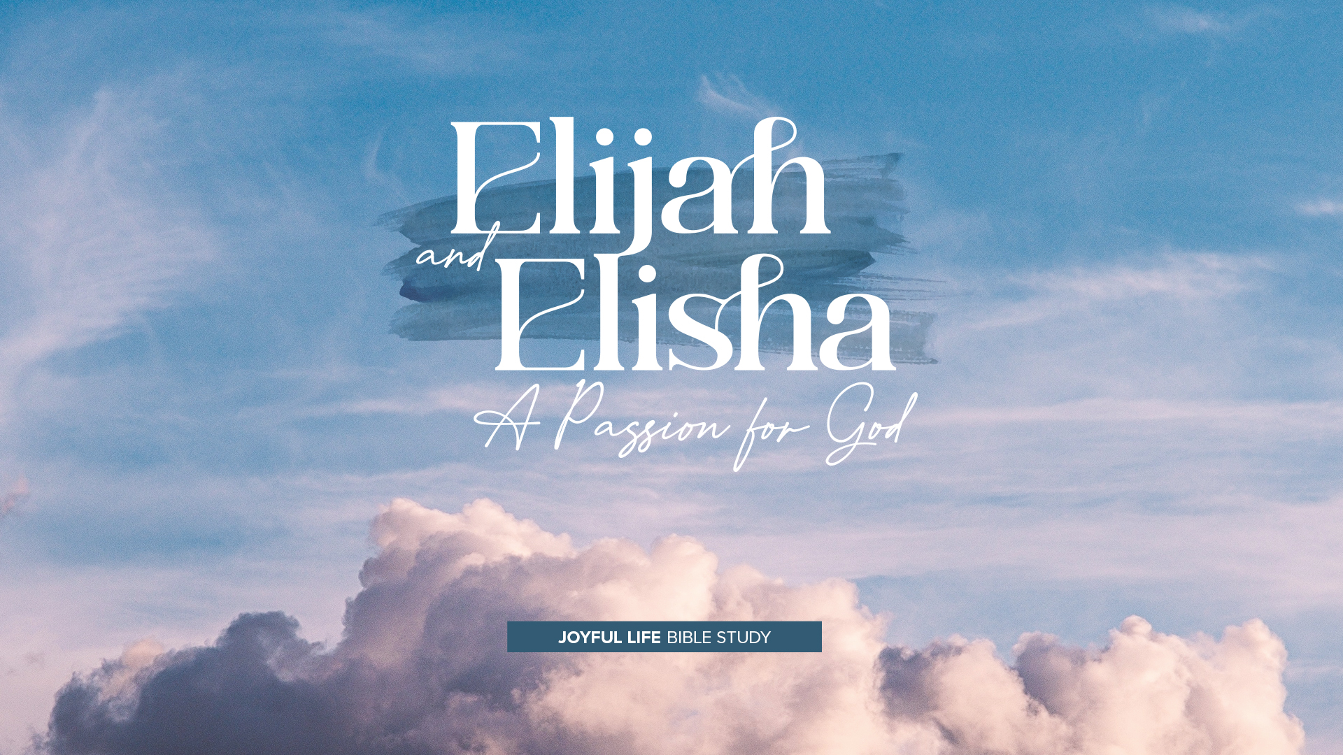 Elijah + Elisha